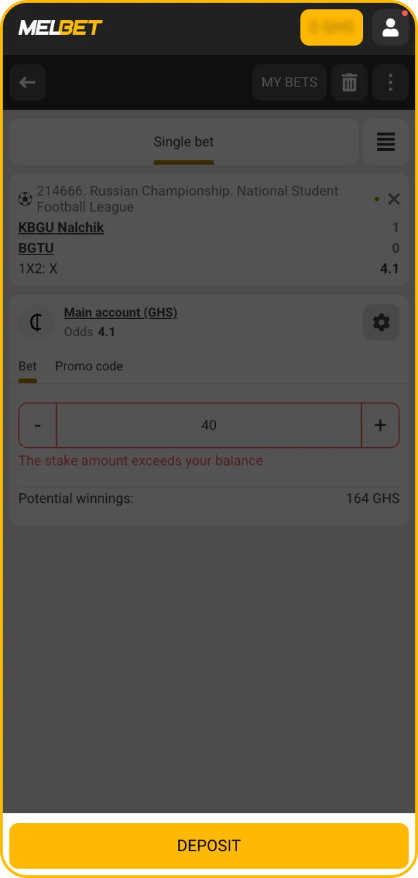 Confirm your winning bet now on Melbet.