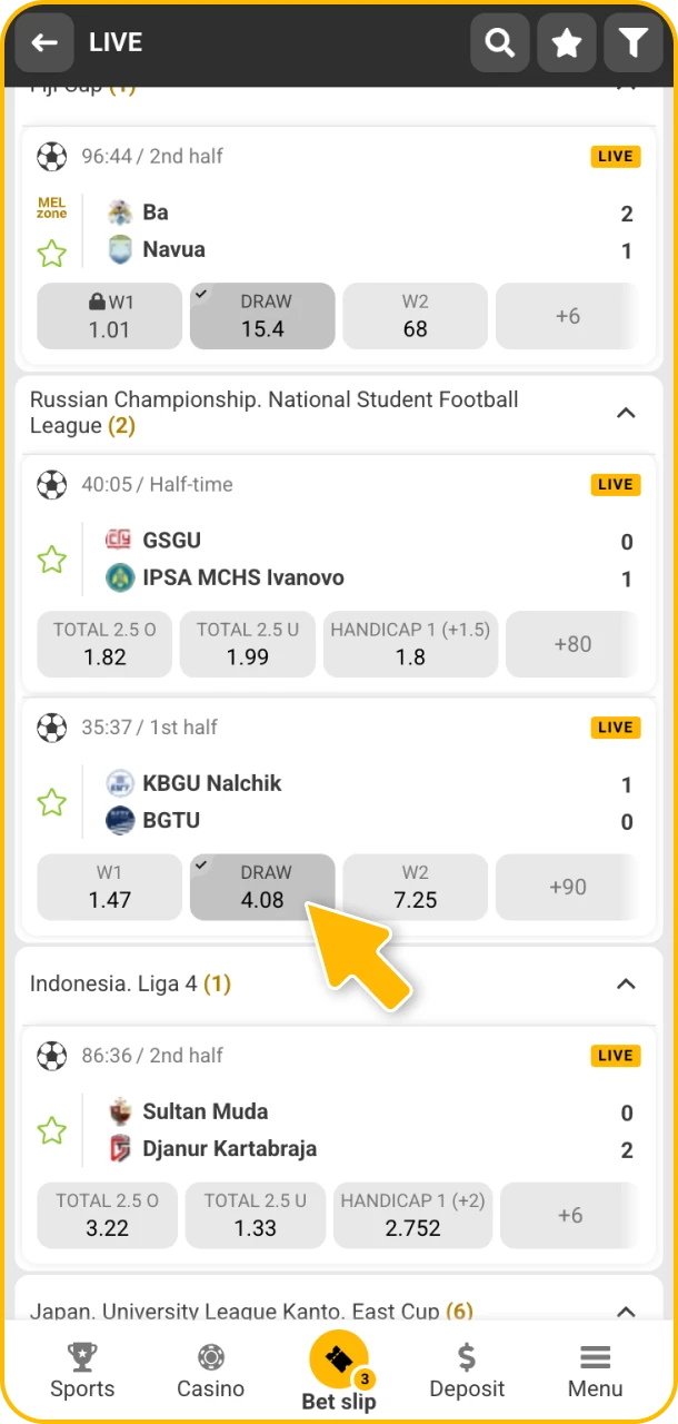 Tap the best odds and win with Melbet.