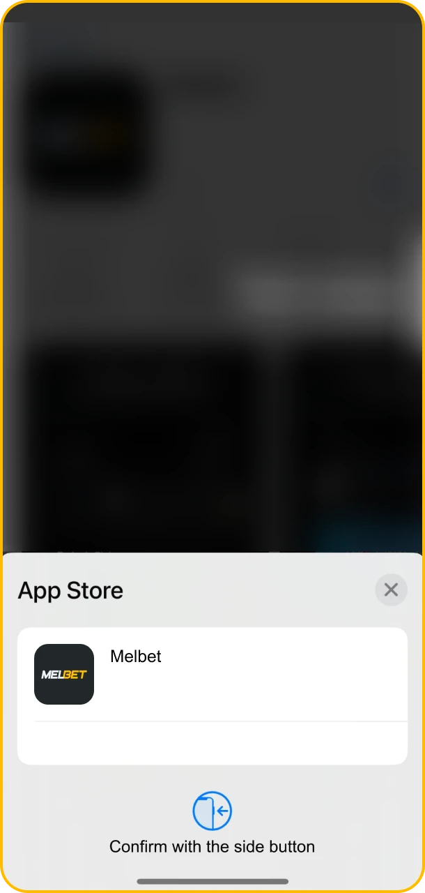 Enjoy quick login with Face ID on Melbet.