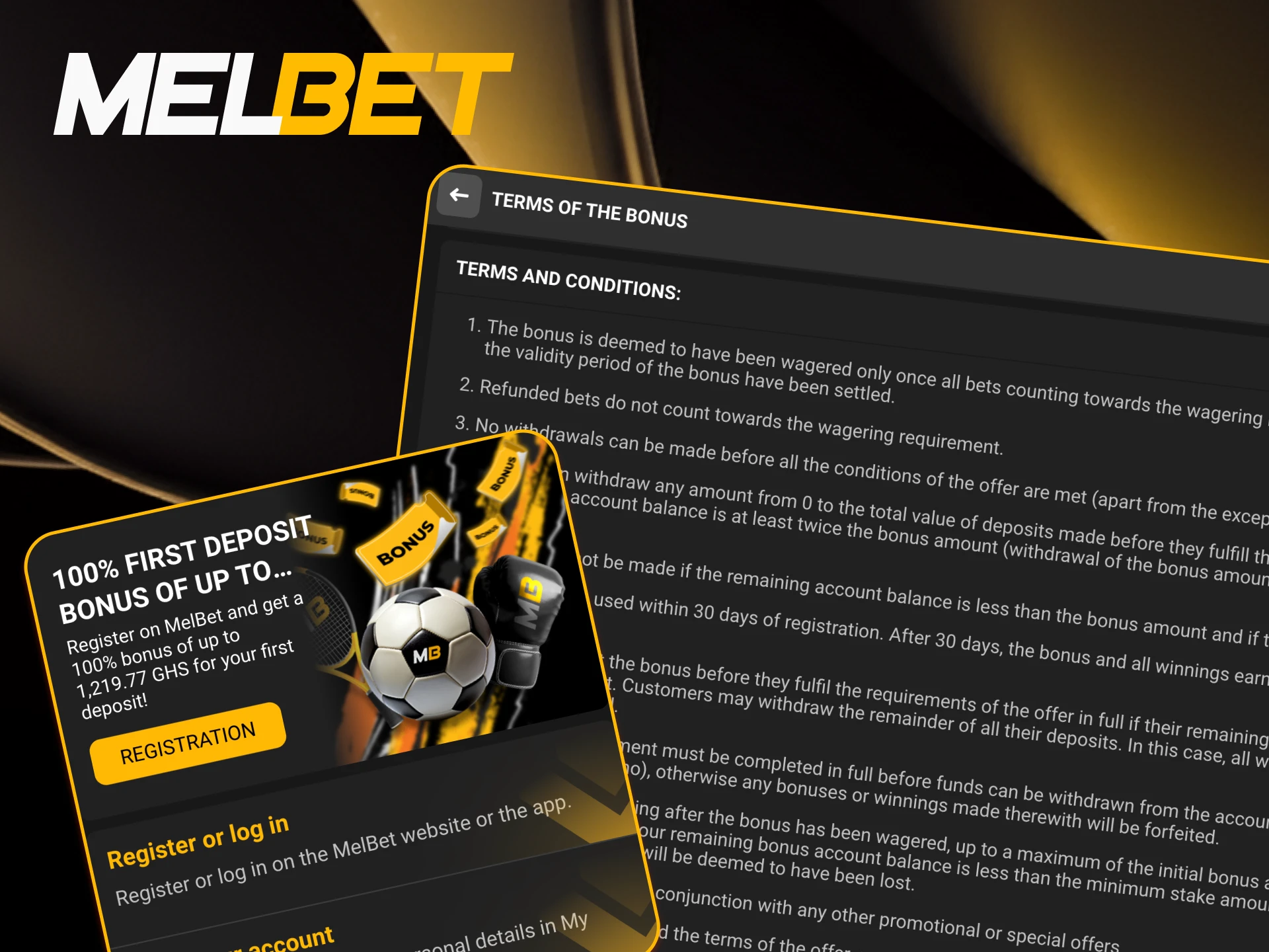 Check bonus terms and play smart on Melbet.