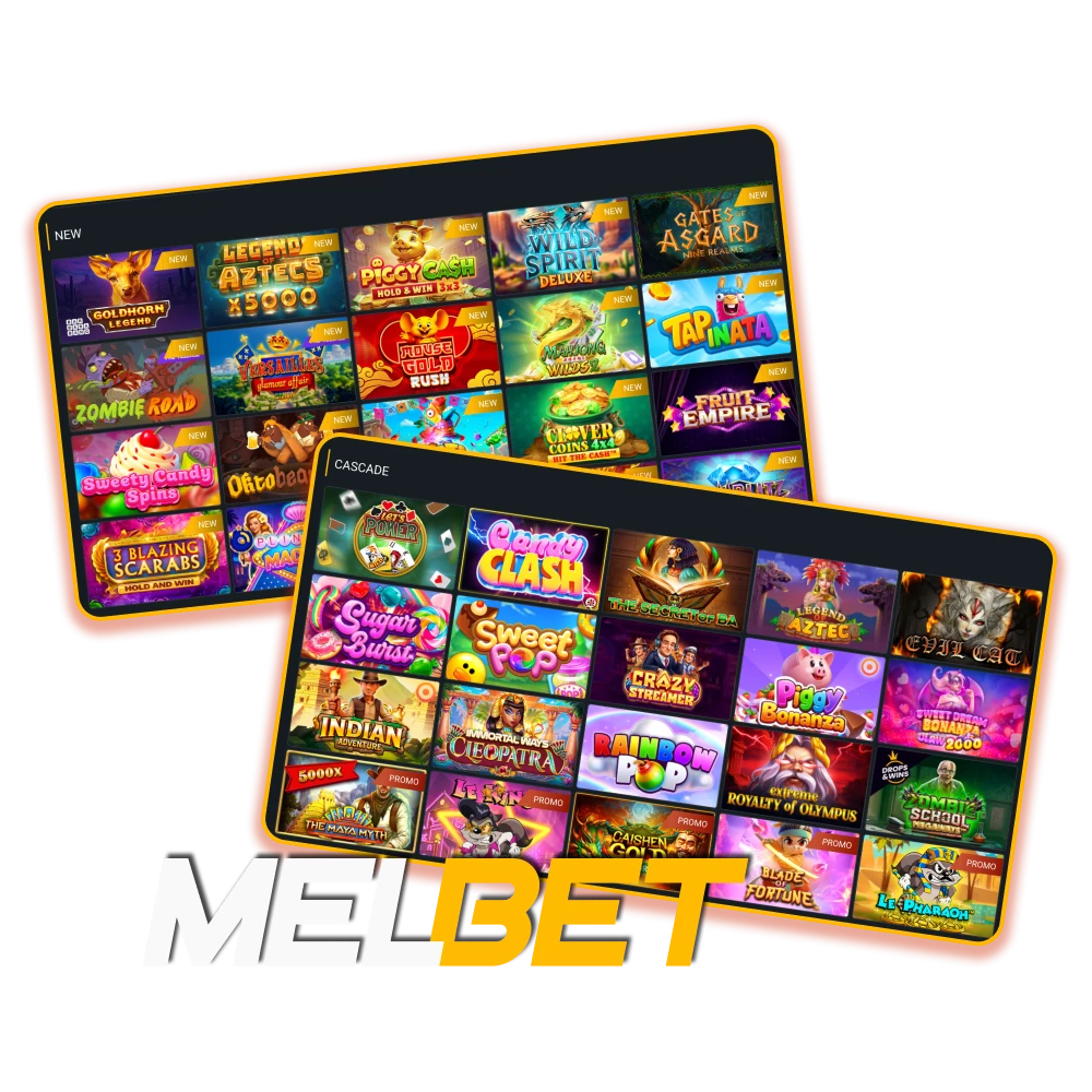 Enter the exciting casino world of Melbet.