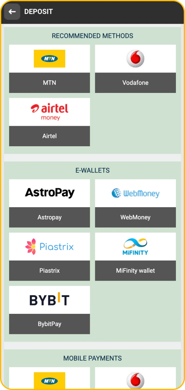 Deposit funds quickly and play at Melbet.