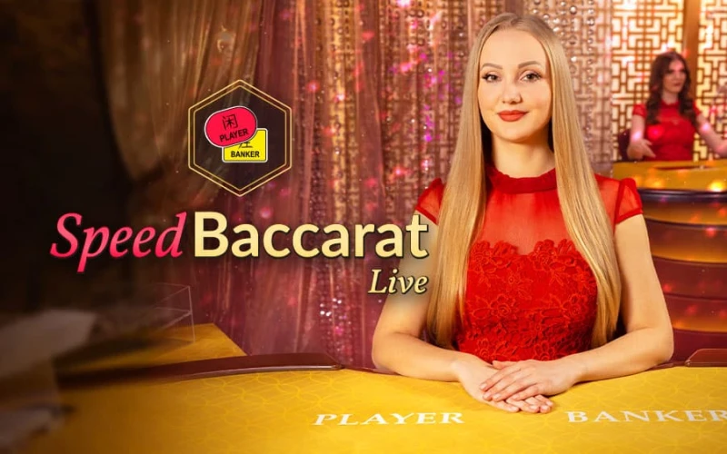 Play Speed Baccarat and win fast on Melbet.