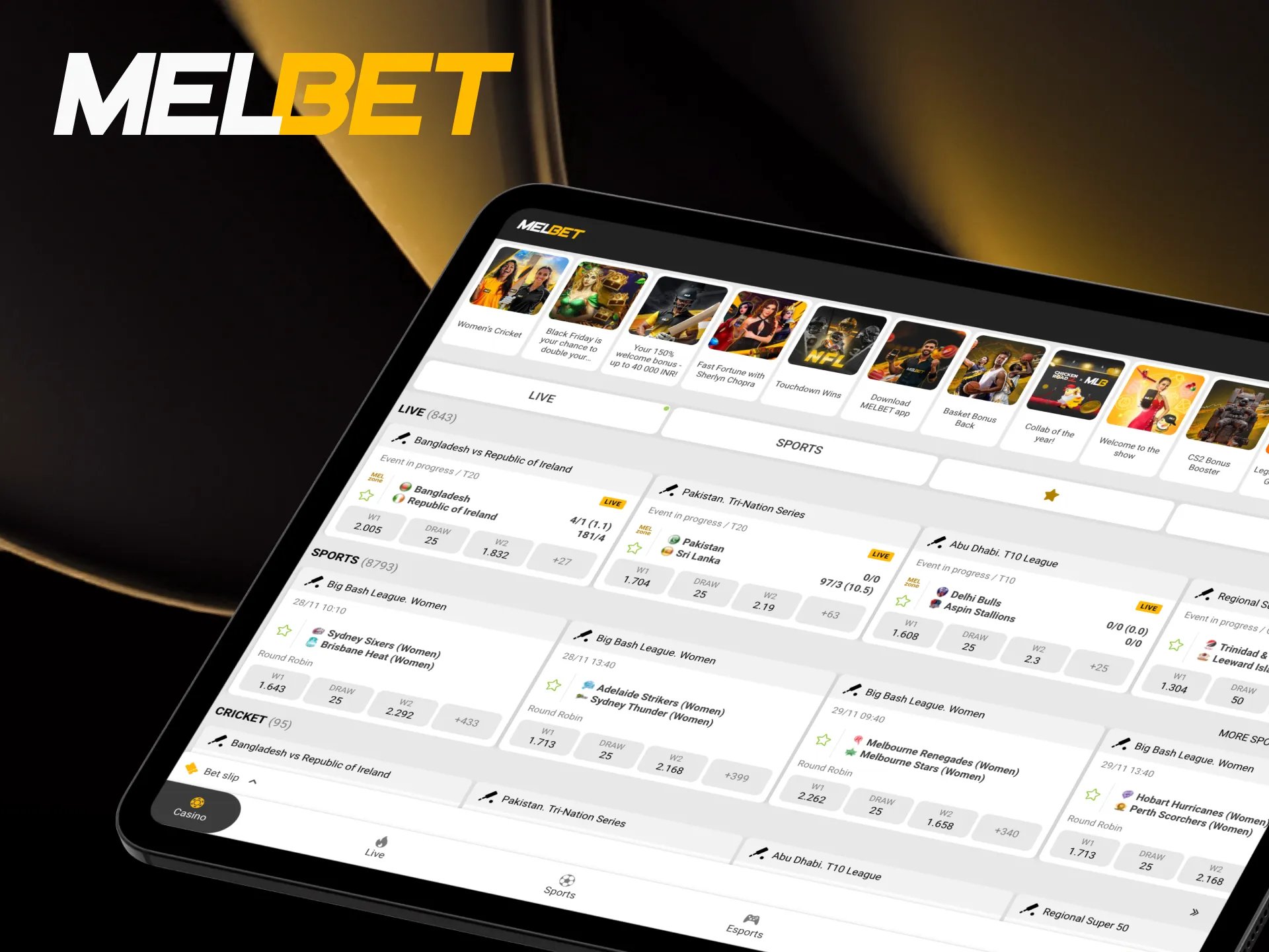 Feel Melbet energy boosting your winning spirit.